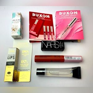 Lip & Lip Plumper Travel Bundle NARS BUXOM Paul & Joe Grande NYX ULTA New
